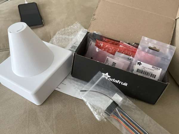 Various Components ordered by the group from Adafruit
